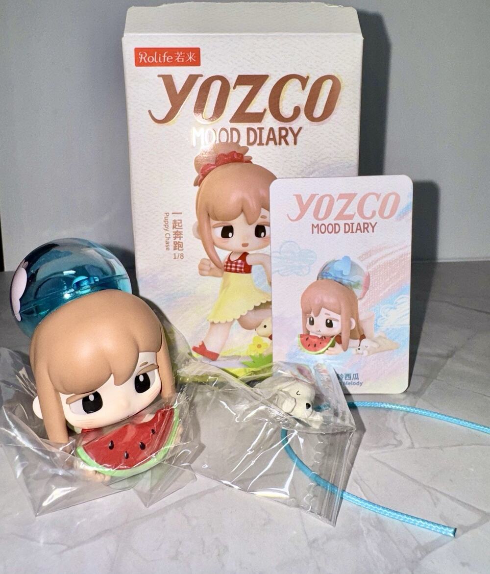 Rolife Yozco Mood Diary Blind Box Figure Confirmed Melon Melody